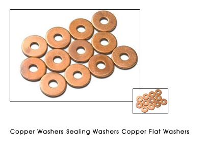 TEXALAN 300Pcs 12 Sizes Copper Metric Sealing Washers Assortment Set 